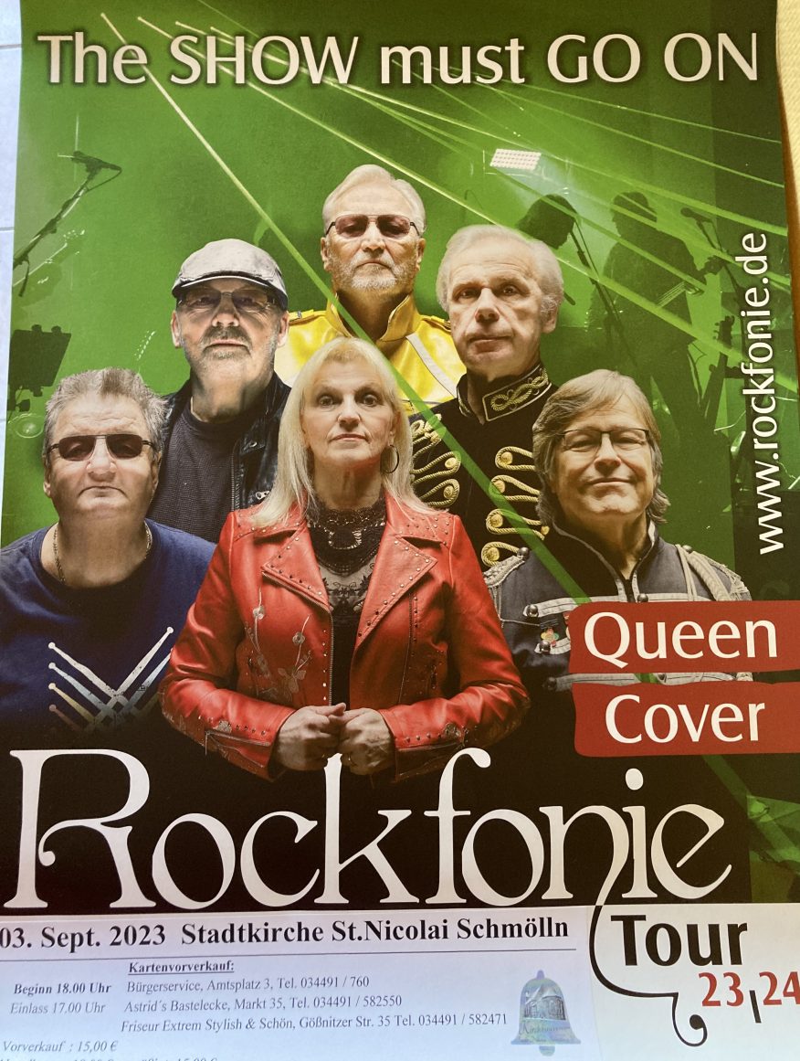 Rockfonie live in Schmölln am 03. September 2023